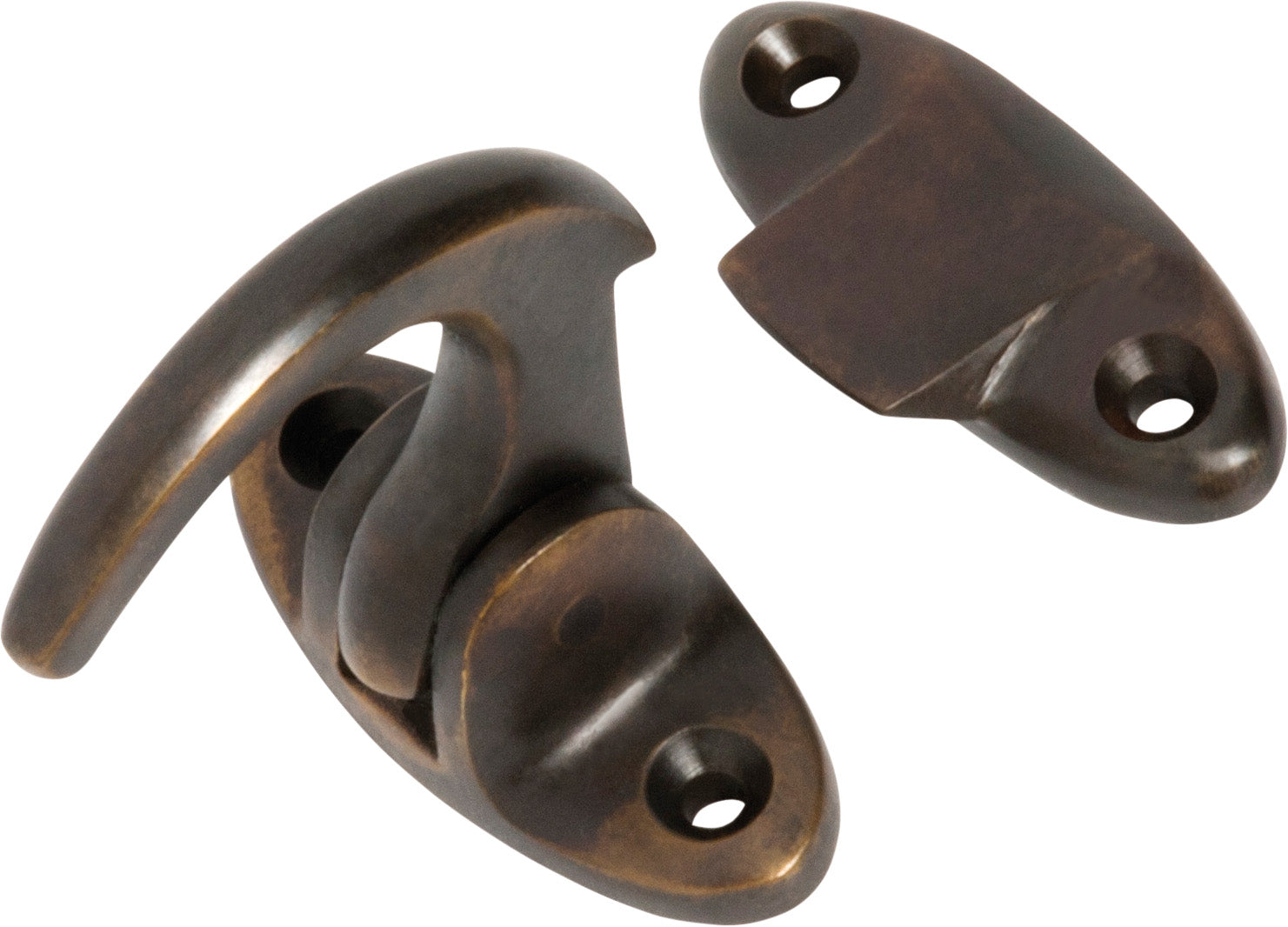 Spur Catch Antique Brass