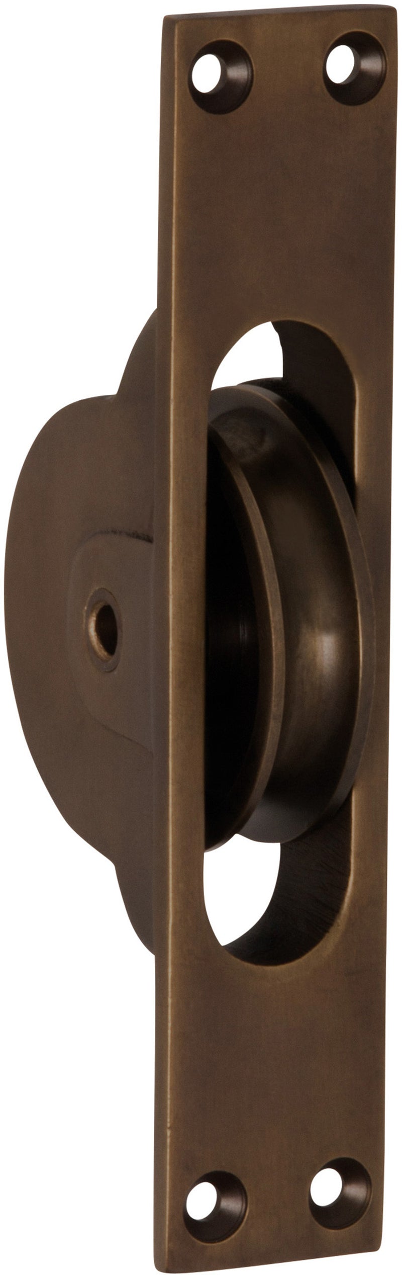 Sash Window Pulley Antique Brass