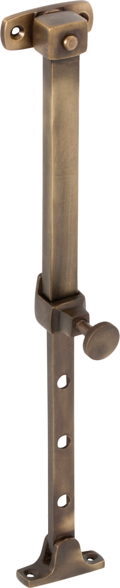 Telescopic Pin Casement Stay - L200-295mm Antique Brass