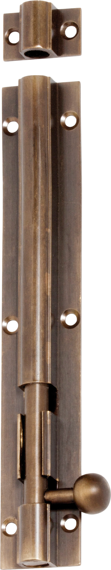 Barrel Bolt Antique Brass / L150mm