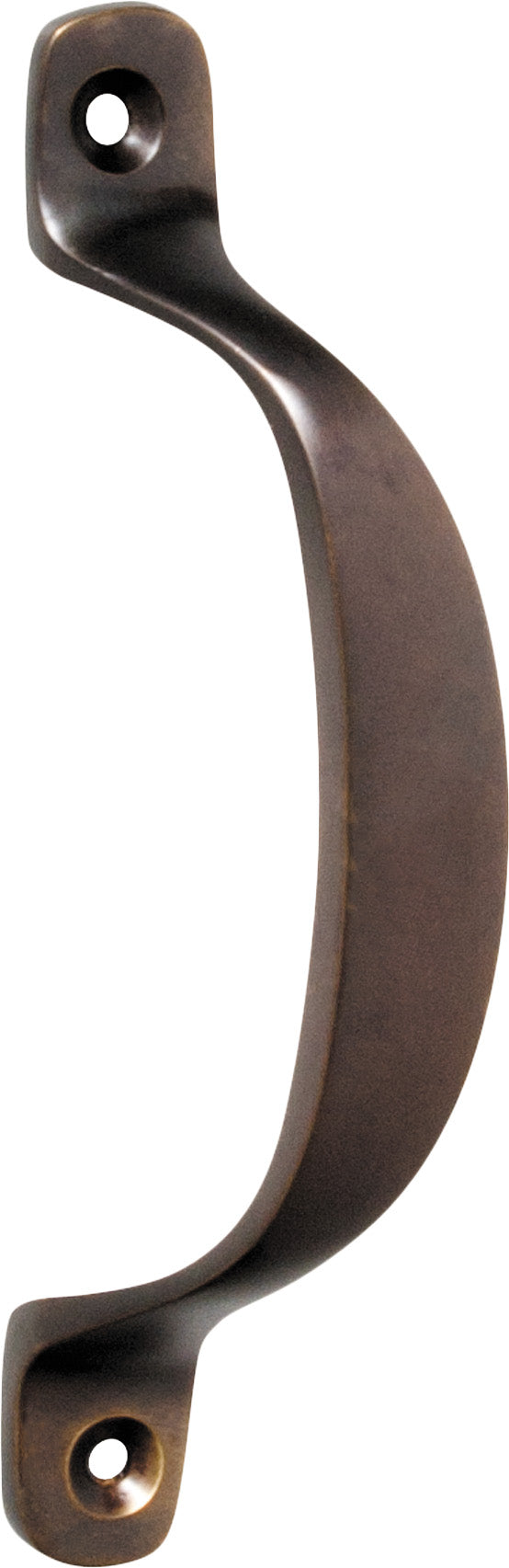 Offset Pull Handle Antique Brass / H100xP20mm