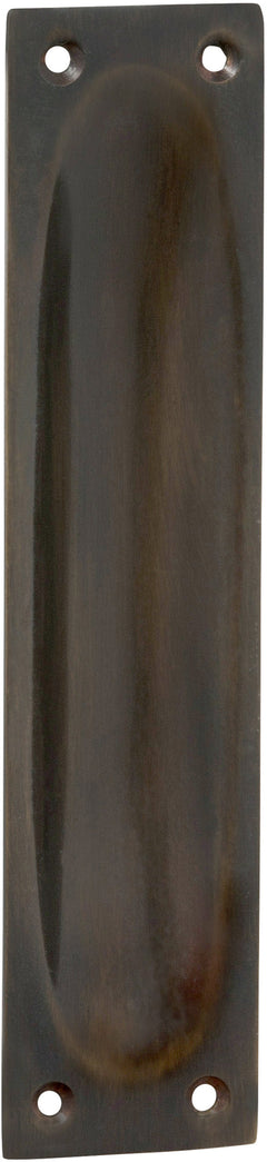 Classic Flush Pull Antique Brass / Large