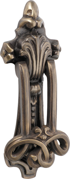 Federation Door Knocker Antique Brass