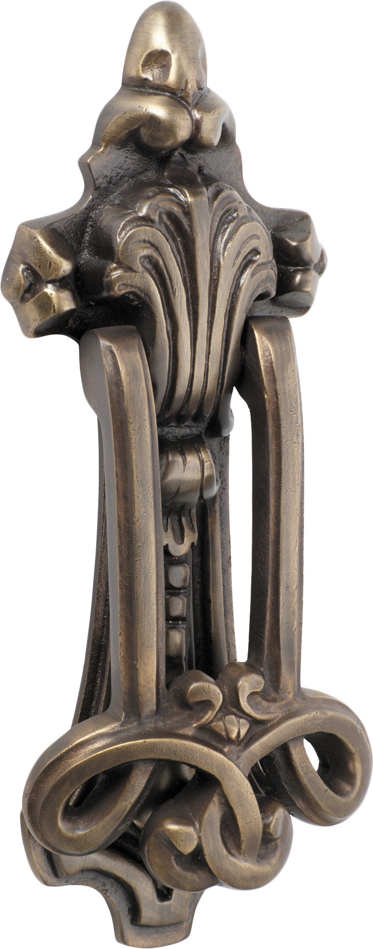 Federation Door Knocker Antique Brass