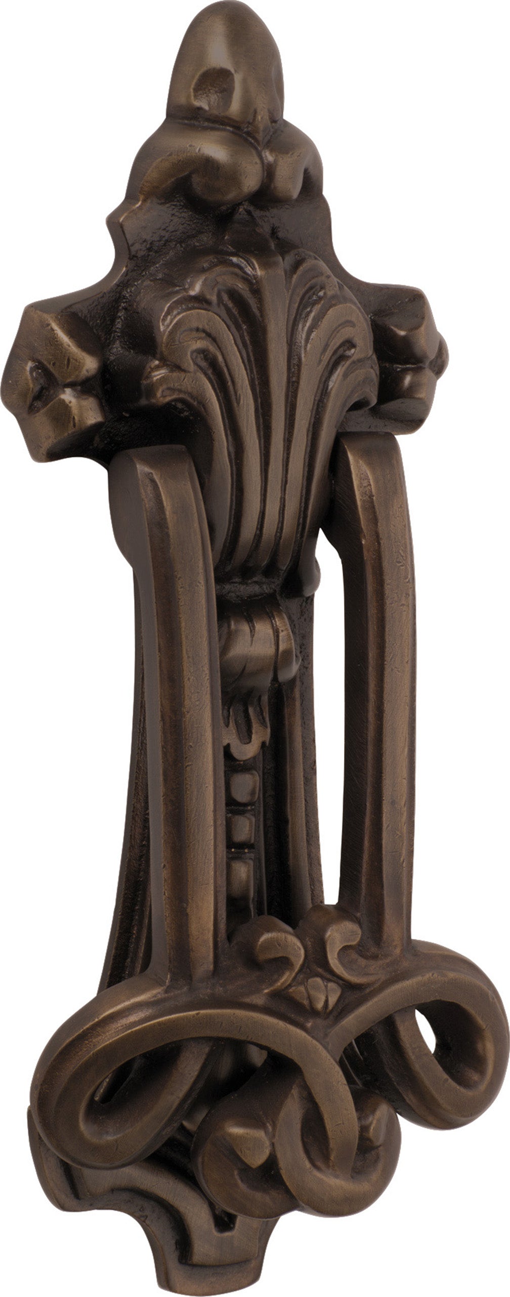 Federation Door Knocker Antique Brass
