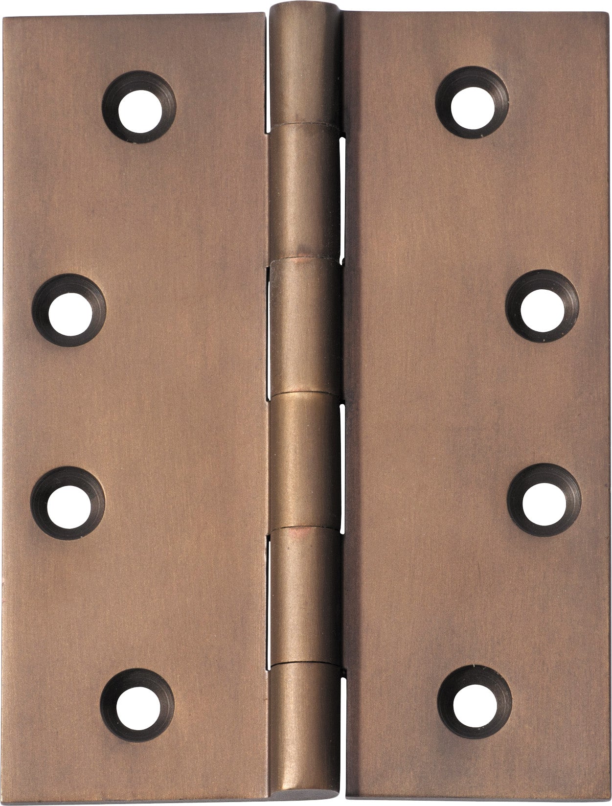 Fixed Pin Hinge Antique Brass / H100xW75mm
