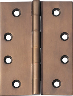 Fixed Pin Hinge Antique Brass / H100xW75mm