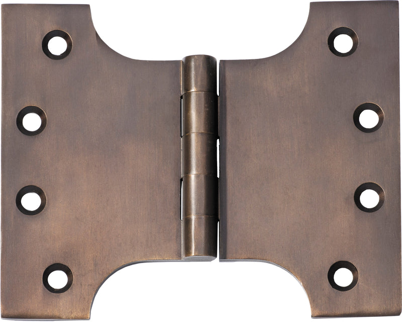 Parliament Hinge Antique Brass / H100xW125mm