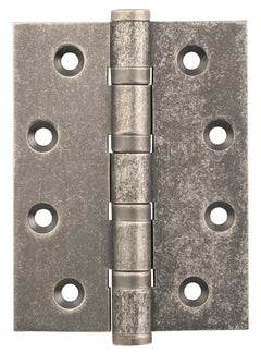 Ball Bearing Hinge Rumbled Nickel / H100xW75mm