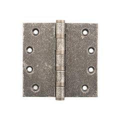 Ball Bearing Hinge Rumbled Nickel / H100xW100mm