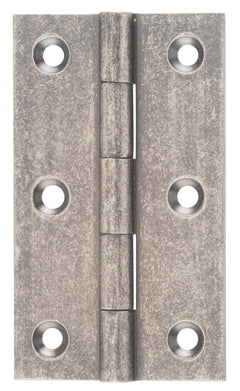 Fixed Pin Hinge Rumbled Nickel / H89xW50mm