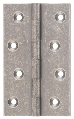 Fixed Pin Hinge Rumbled Nickel / H100xW60mm