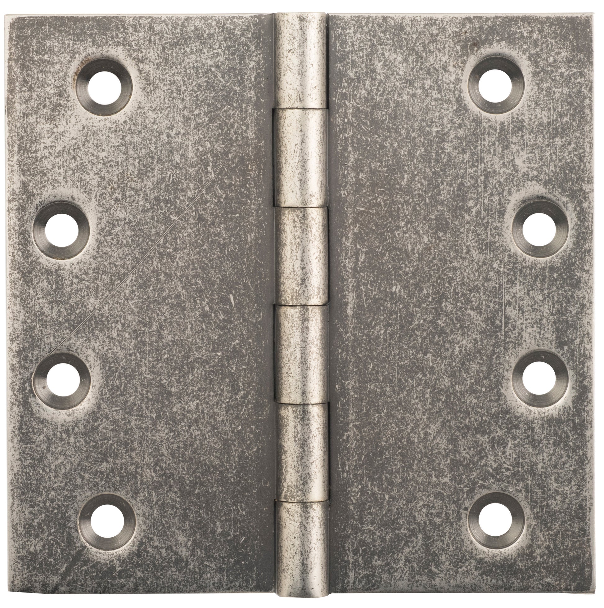 Fixed Pin Hinge Rumbled Nickel / H100xW100mm