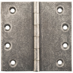 Fixed Pin Hinge Rumbled Nickel / H100xW100mm