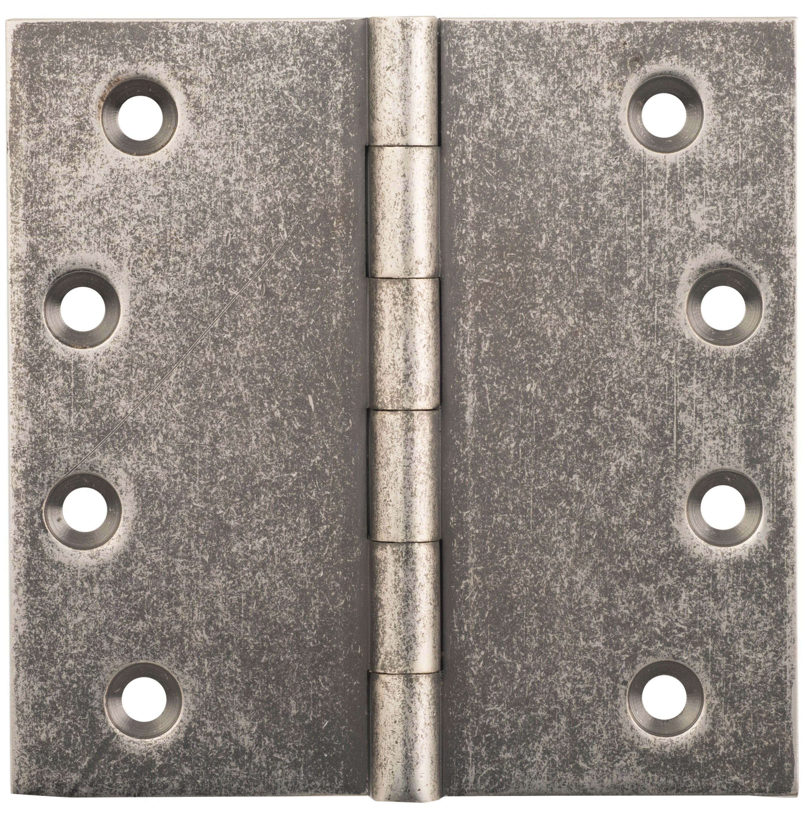 Fixed Pin Hinge Rumbled Nickel / H100xW100mm