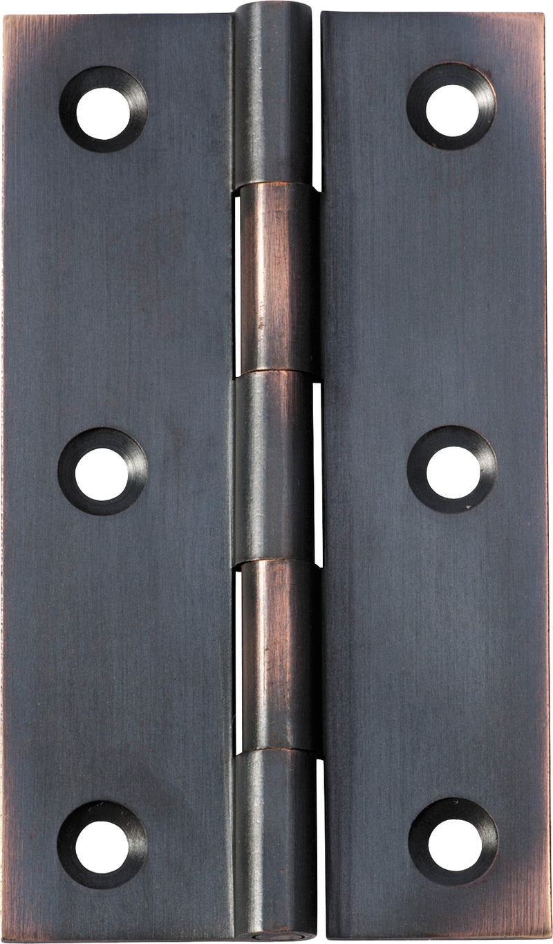 Fixed Pin Hinge Antique Copper / H89xW50mm