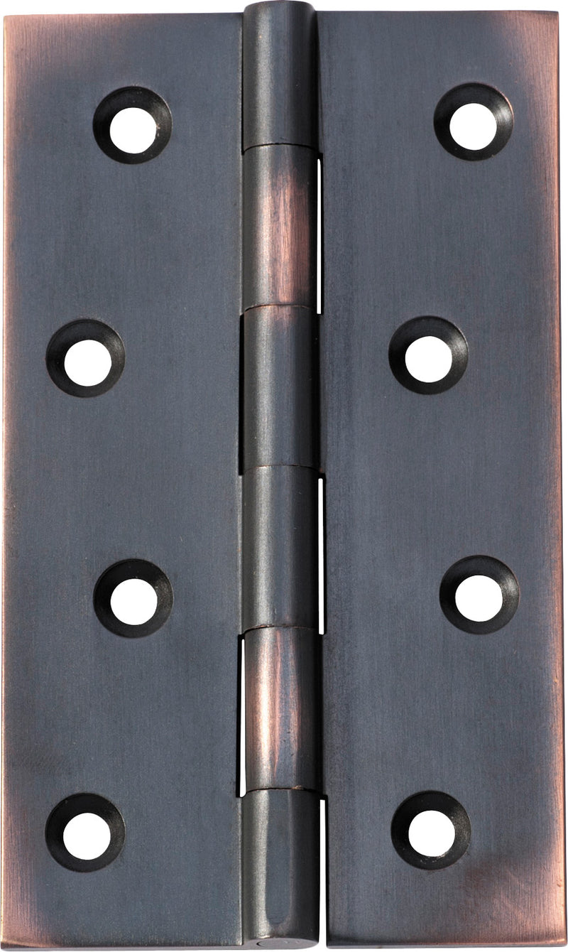 Fixed Pin Hinge Antique Copper / H100xW60mm