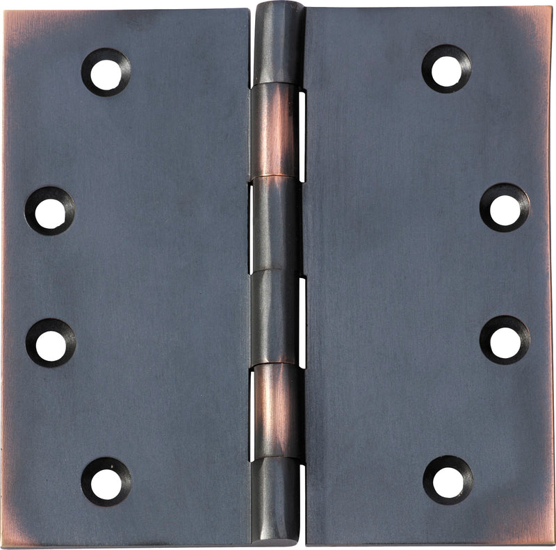Fixed Pin Hinge Antique Copper / H100xW100mm