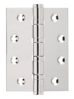 Ball Bearing Hinge Polished Nickel / H100xW75mm