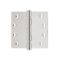Ball Bearing Hinge Polished Nickel / H100xW100mm