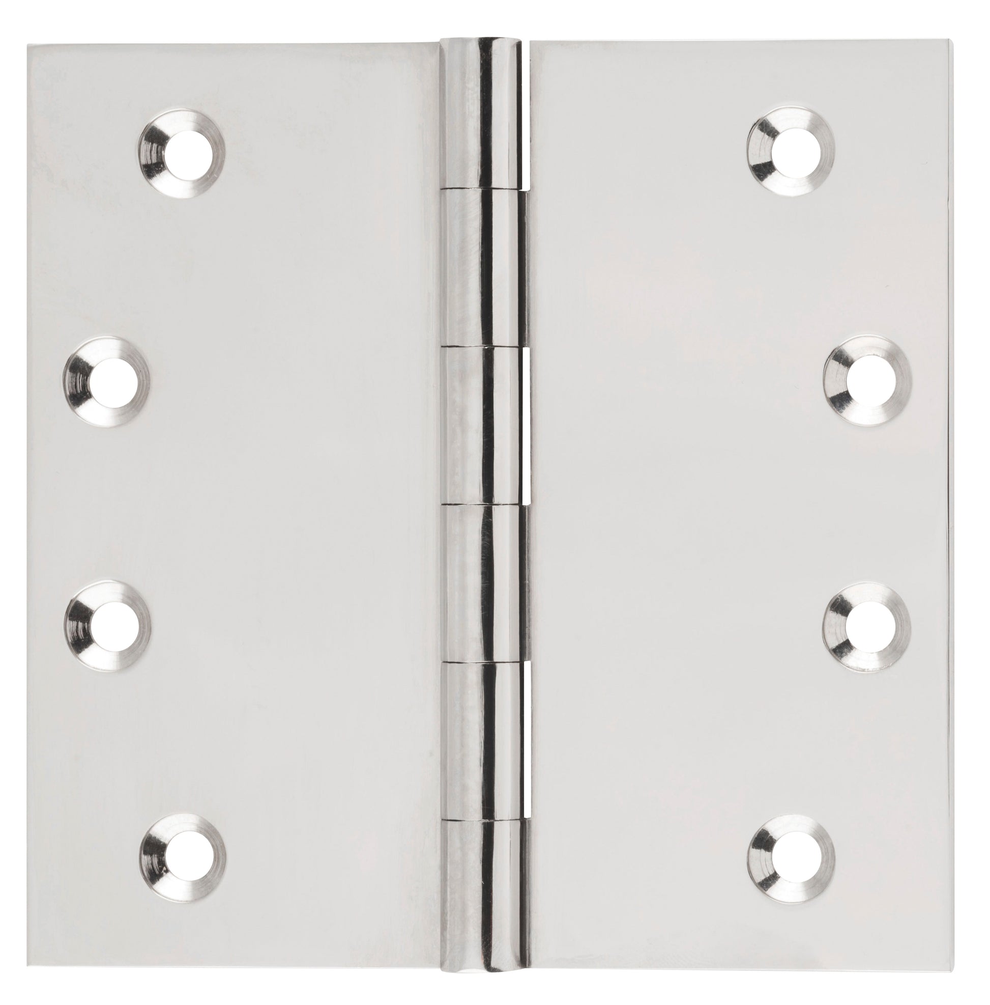Fixed Pin Hinge Polished Nickel / H100xW100mm
