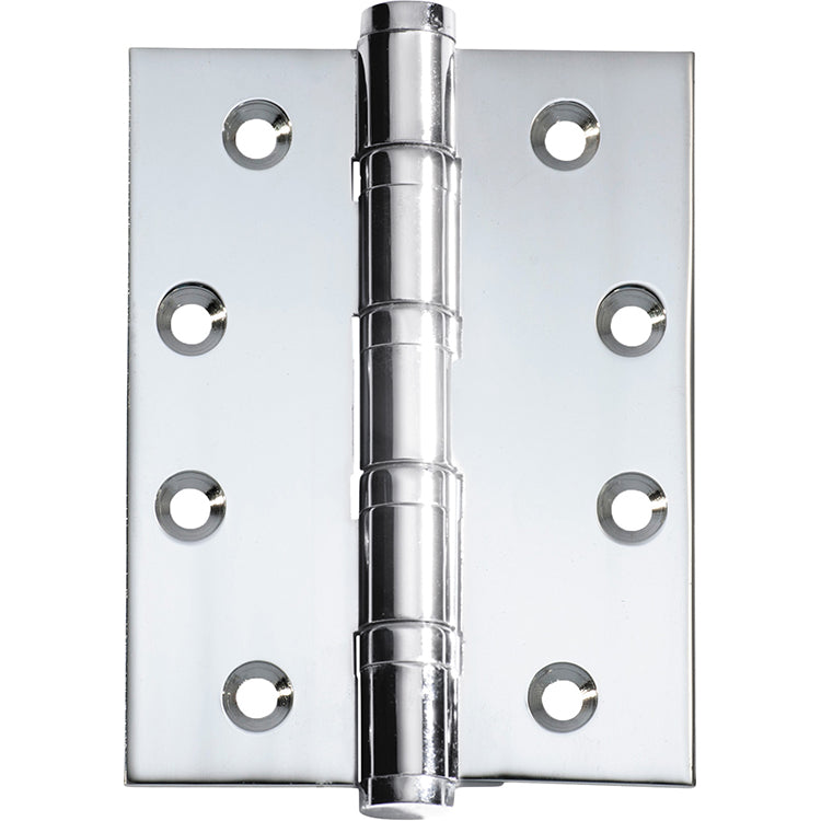 Ball Bearing Hinge Chrome Plated / H100xW75mm
