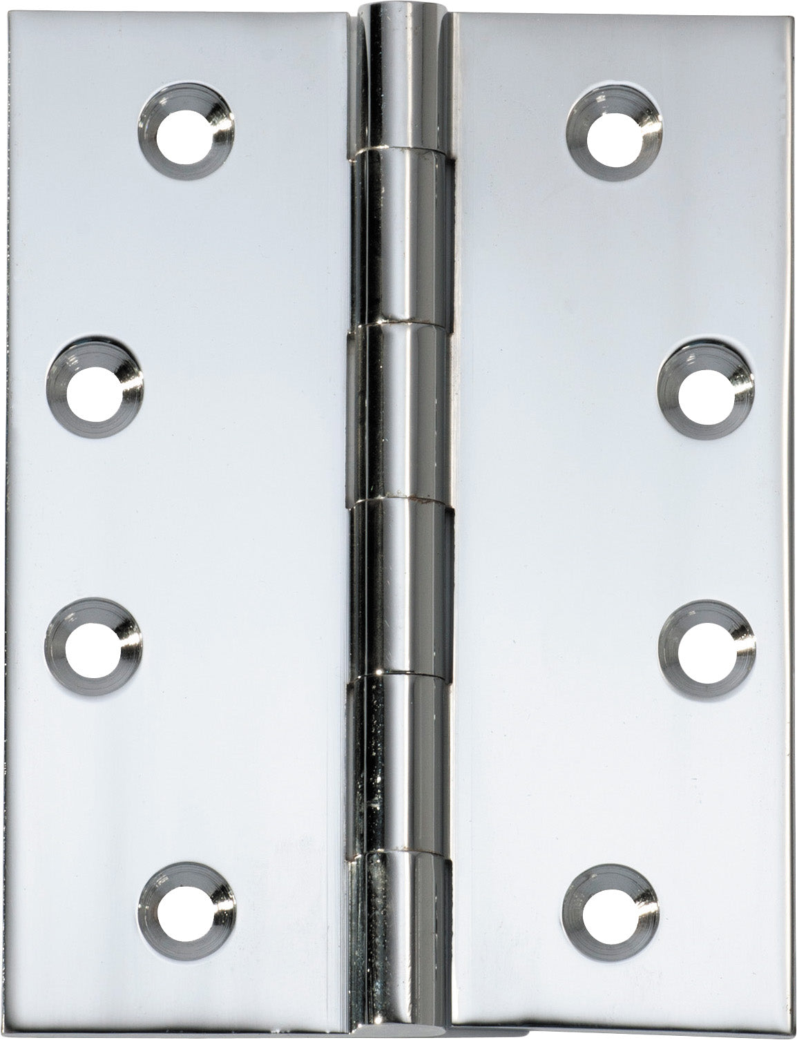 Fixed Pin Hinge Chrome Plated / H100xW75mm