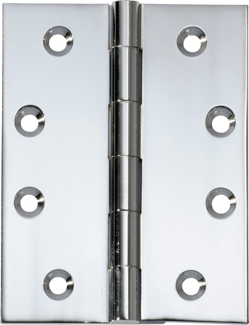 Fixed Pin Hinge Chrome Plated / H100xW75mm