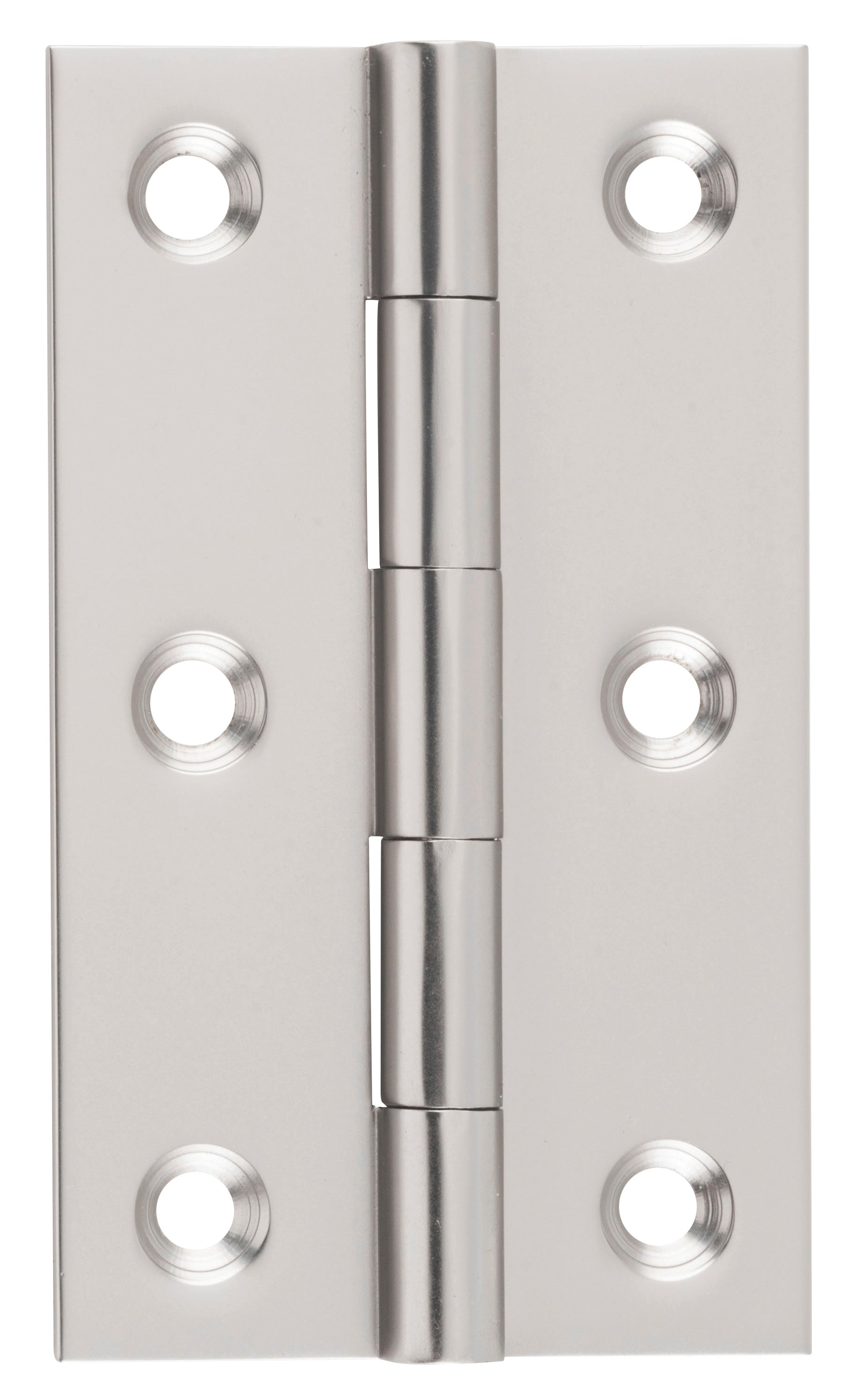 Fixed Pin Hinge Satin Nickel / H89xW50mm