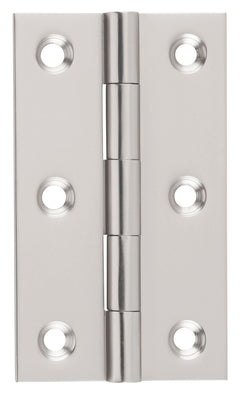 Fixed Pin Hinge Satin Nickel / H89xW50mm