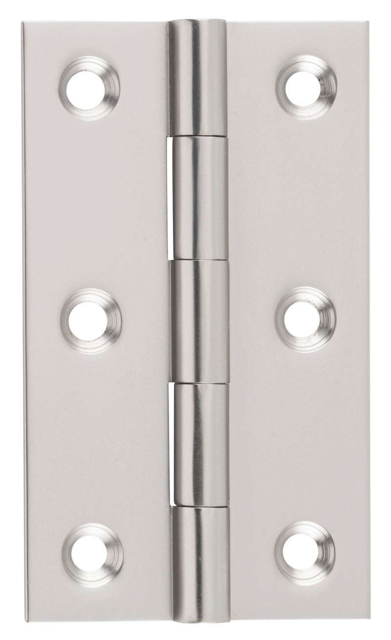 Fixed Pin Hinge Satin Nickel / H89xW50mm