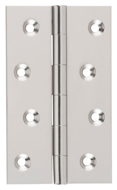 Fixed Pin Hinge Satin Nickel / H100xW60mm