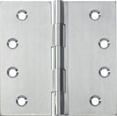Fixed Pin Hinge Satin Chrome / H100xW100mm