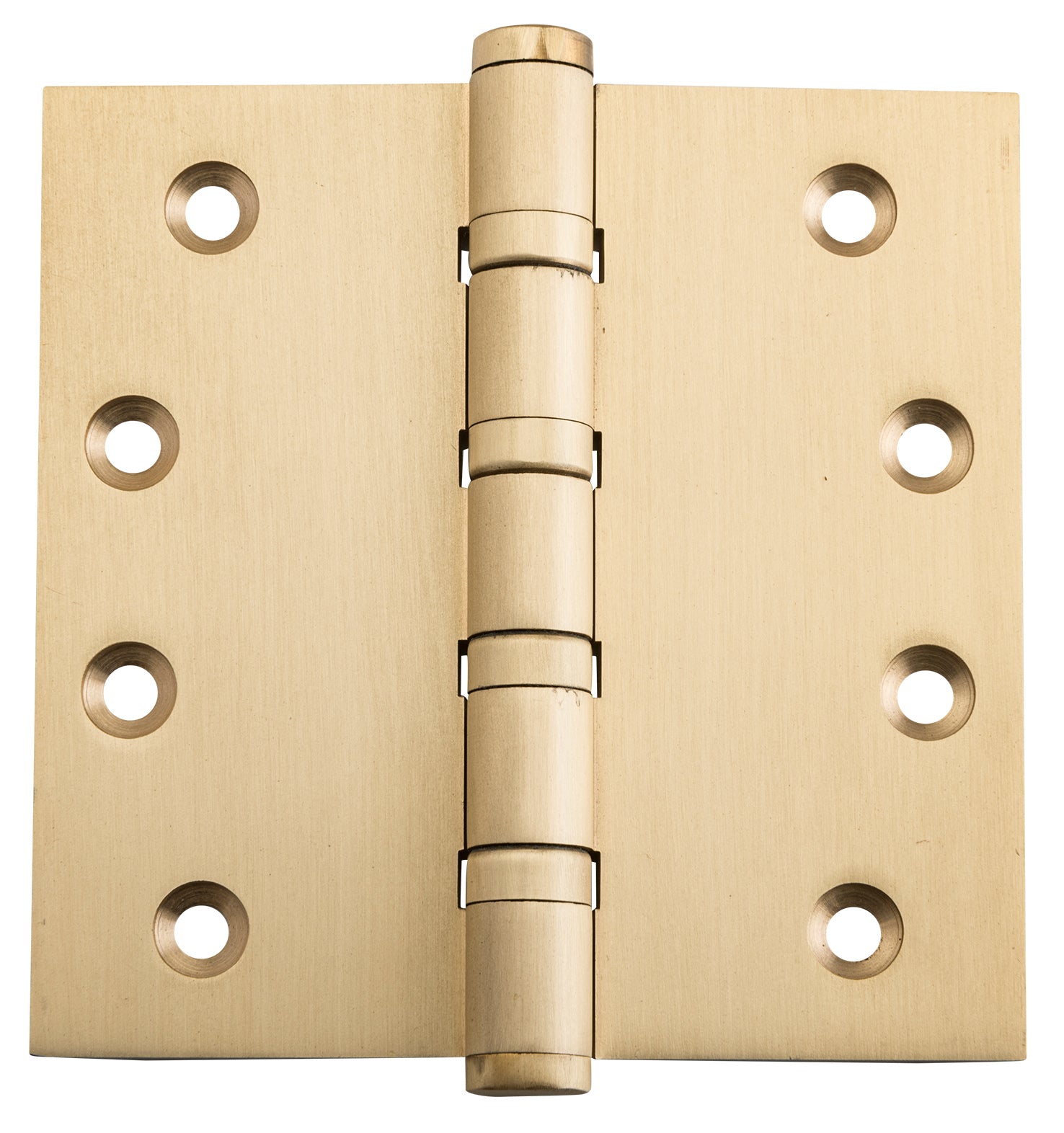 Ball Bearing Hinge Satin Brass / H100xW100mm