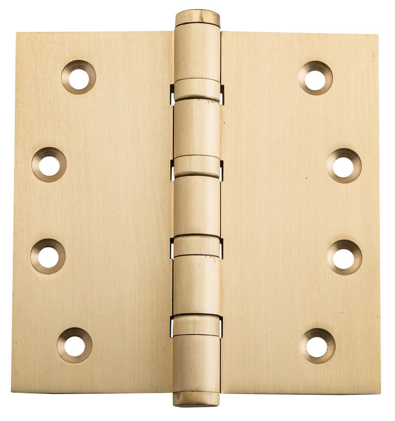 Ball Bearing Hinge Satin Brass / H100xW100mm