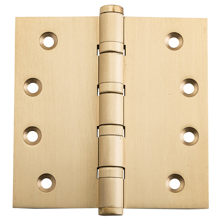 Ball Bearing Hinge Satin Brass / H100xW100mm
