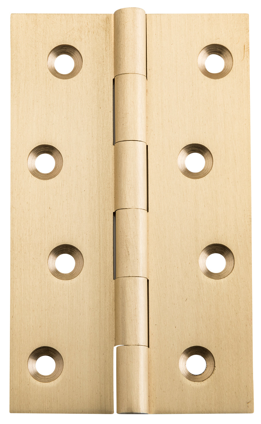 Fixed Pin Hinge Satin Brass / H100xW60mm