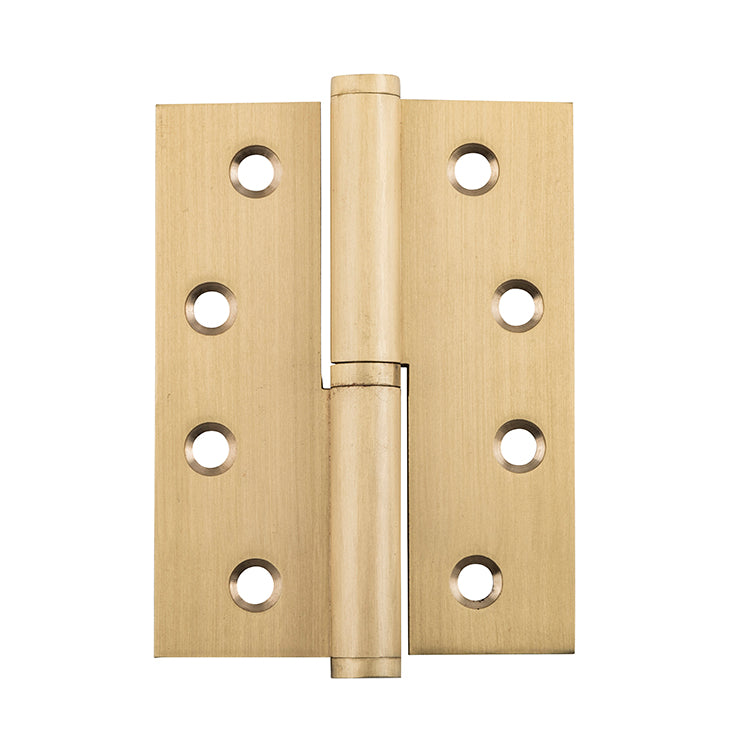 Lift Off Hinge Satin Brass / RH H100xW75mm