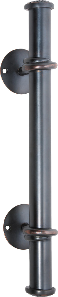 Bar Pull Handle Antique Copper / H420xP92mm
