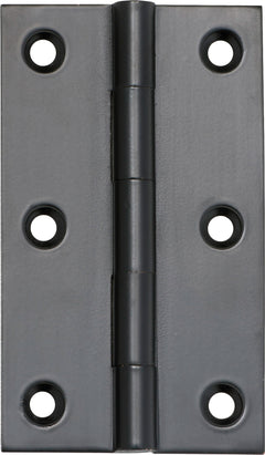 Fixed Pin Hinge Matt Black / H89xW50mm