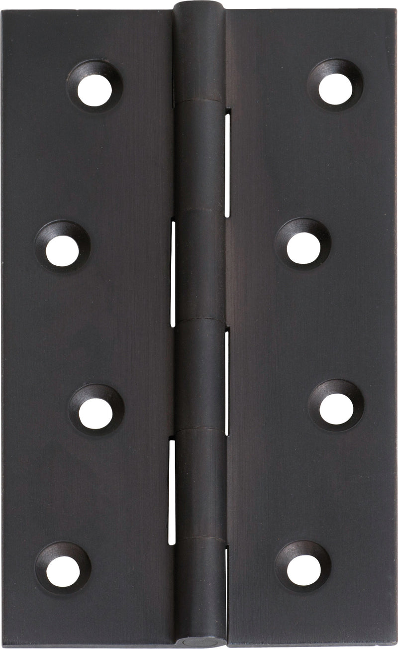 Fixed Pin Hinge Matt Black / H100xW60mm