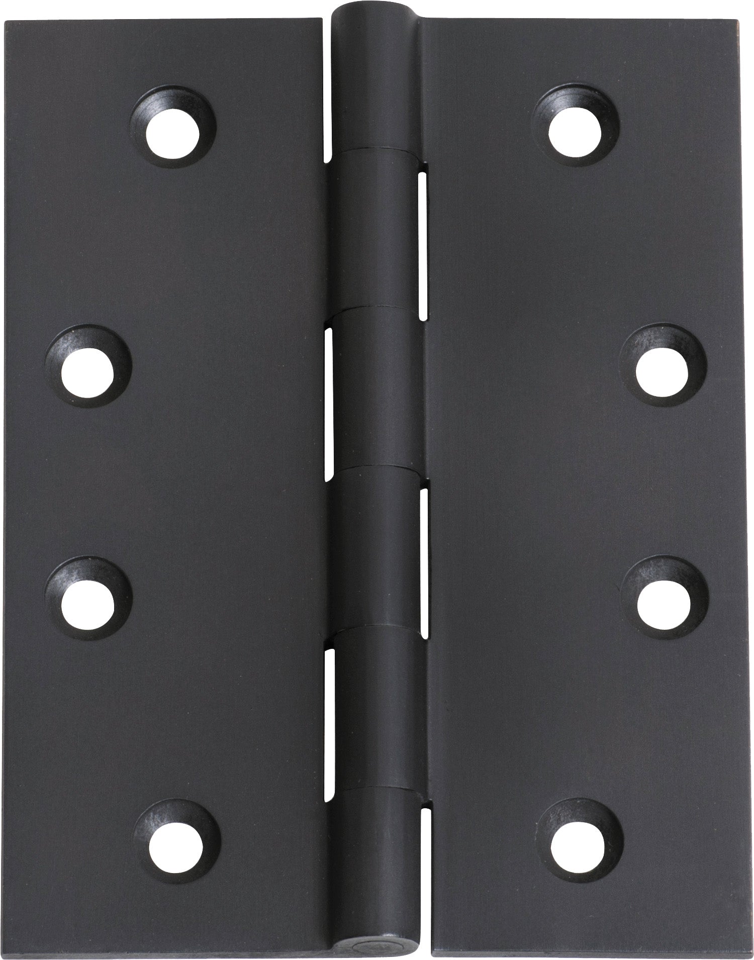 Fixed Pin Hinge Matt Black / H100xW75mm