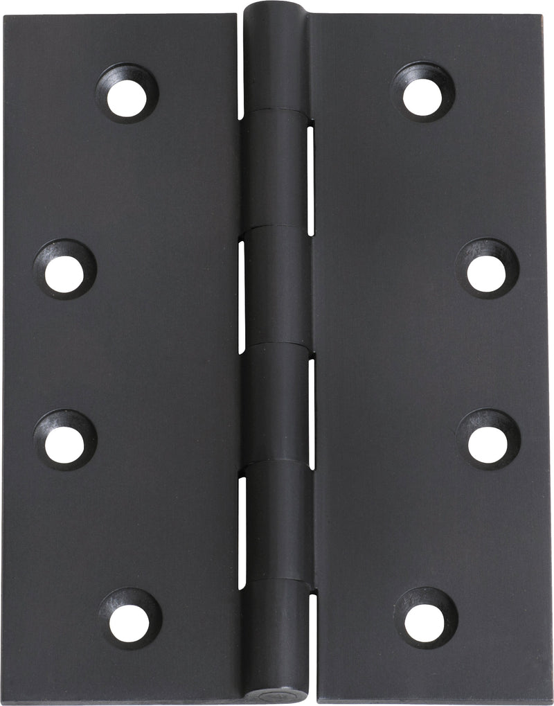Fixed Pin Hinge Matt Black / H100xW75mm