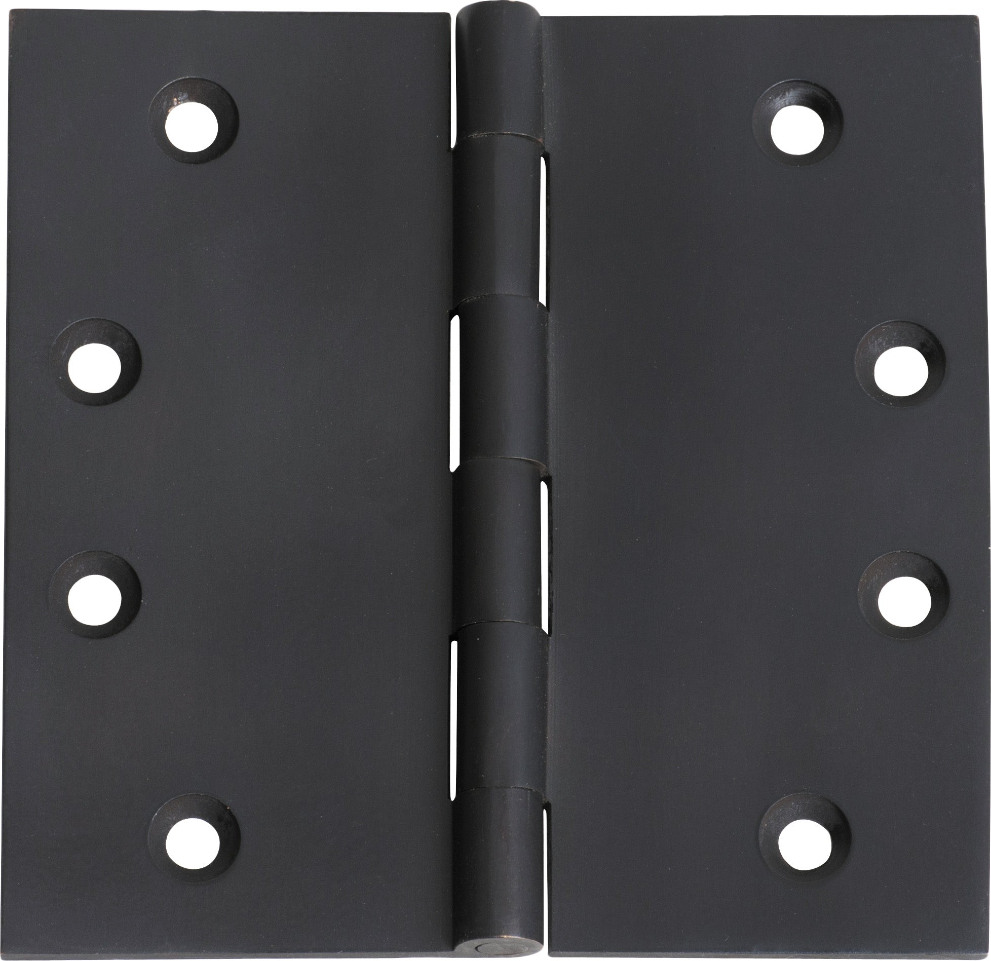 Fixed Pin Hinge Matt Black / H100xW100mm