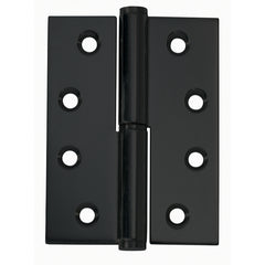 Lift Off Hinge Matt Black / RH H100xW75mm