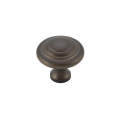 Domed Cupboard Knob Antique Brass / D25xP24mm