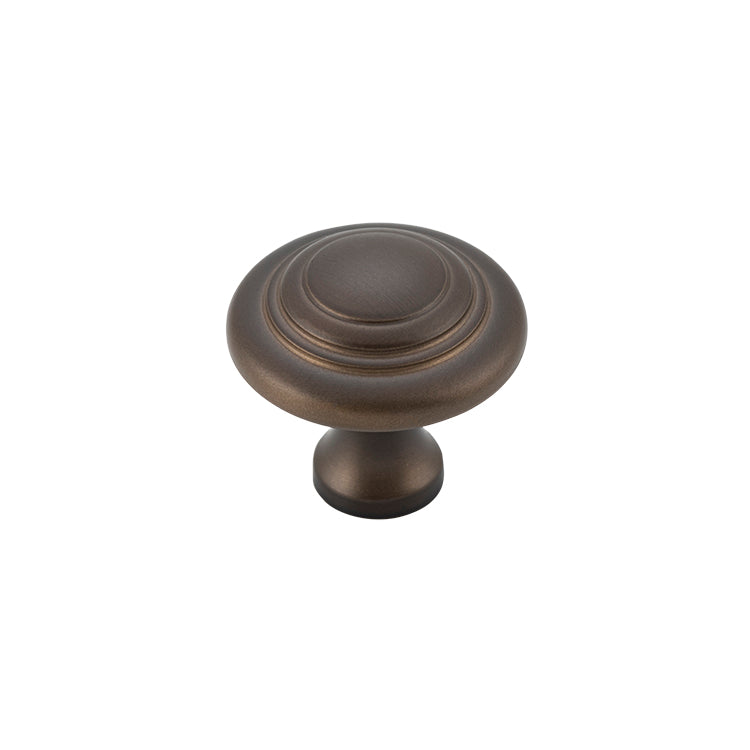 Domed Cupboard Knob Antique Brass / D25xP24mm