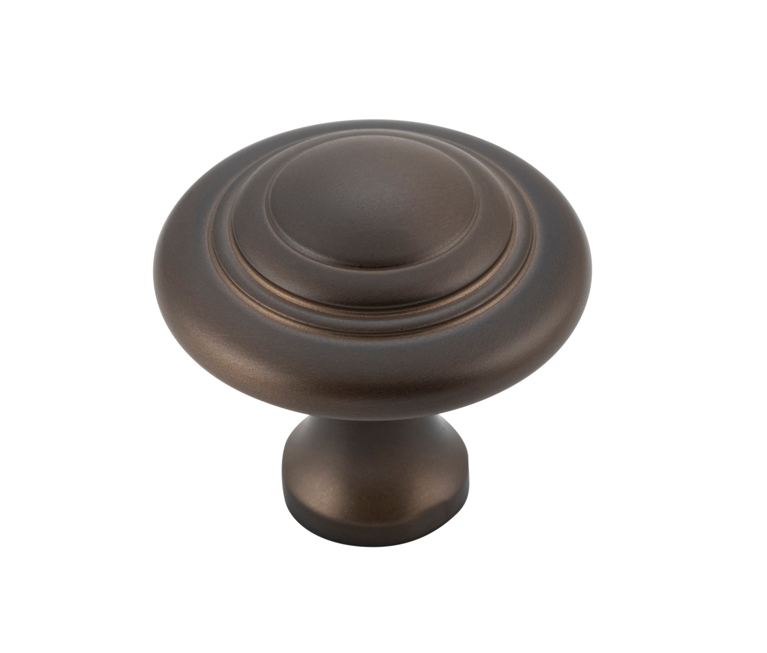 Domed Cupboard Knob Antique Brass / D32xP29mm
