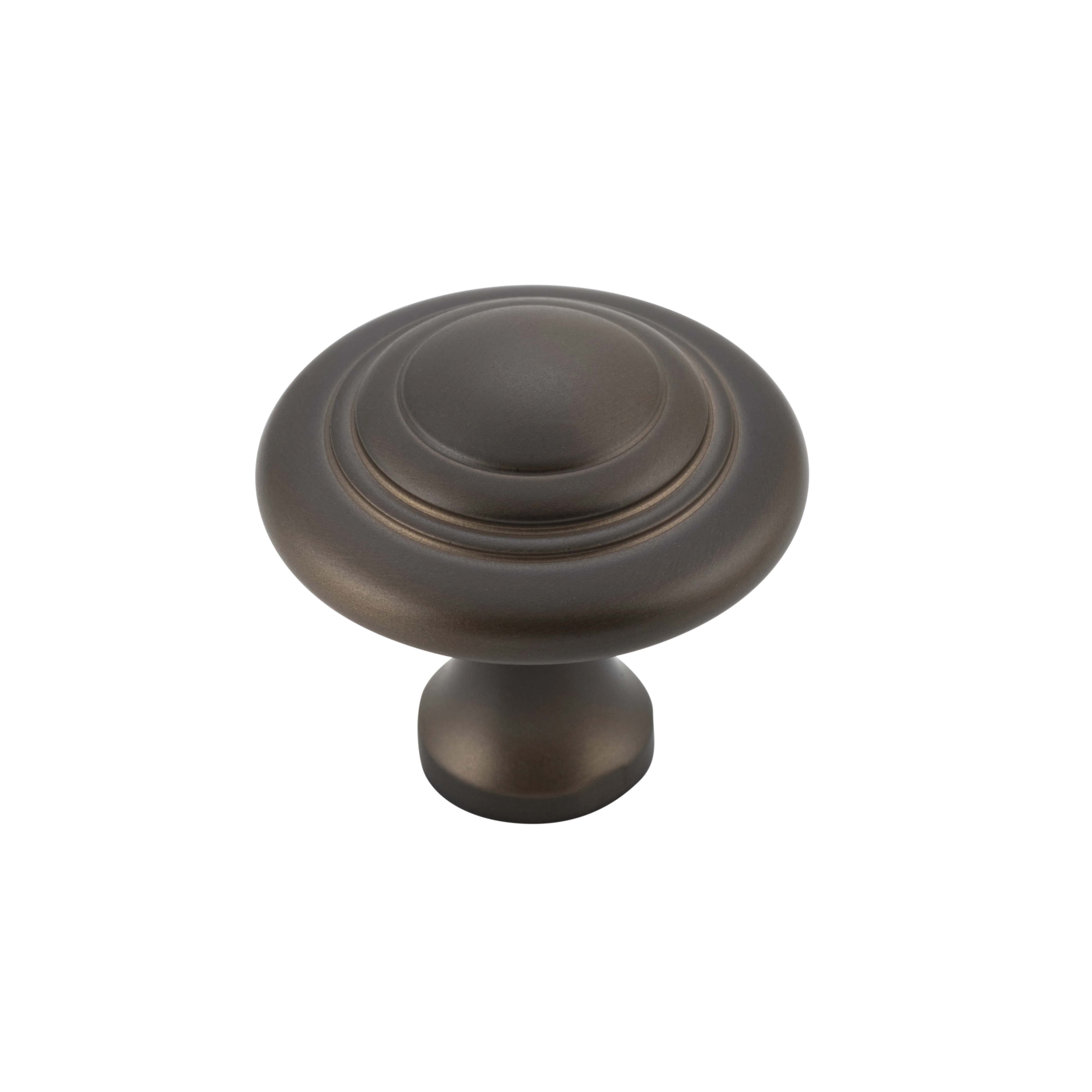Domed Cupboard Knob Antique Brass / D32xP29mm