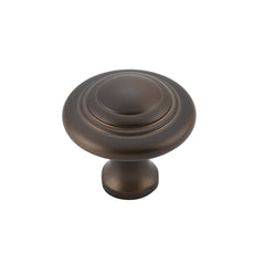Domed Cupboard Knob Antique Brass / D32xP29mm